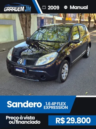 Renault Sandero Expression Hi-flex 1.6 8V 5P 2009