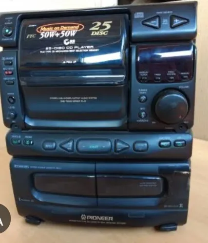 Som Pioneer 25 cd