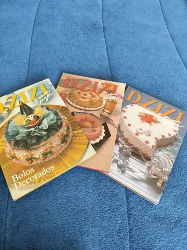 D.ZIZI ENSINA FAZER BOLOS DECORADOS - 3 VOLUMES