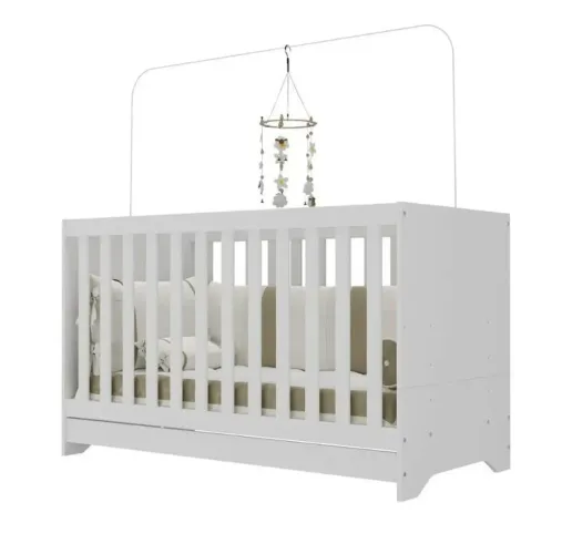Berço infantil com calção semi-novo