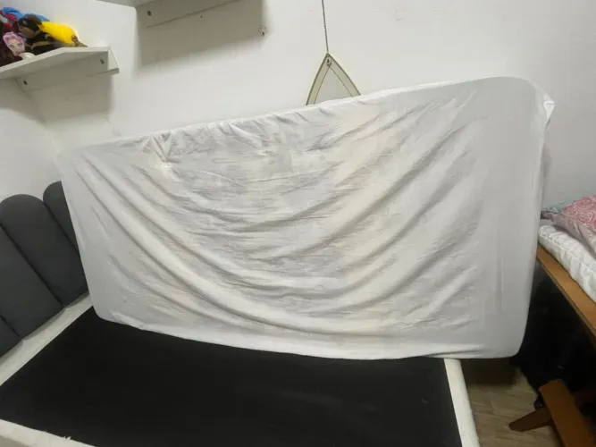 Cama de solteiro e colchão a venda.