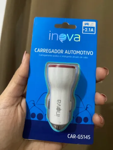 Carregador automotivo Inova