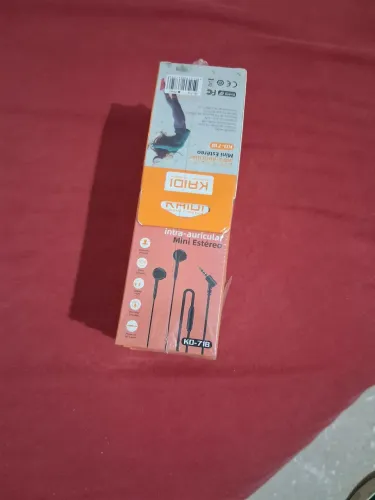 Lote de fones Kaidi K718 original e novos