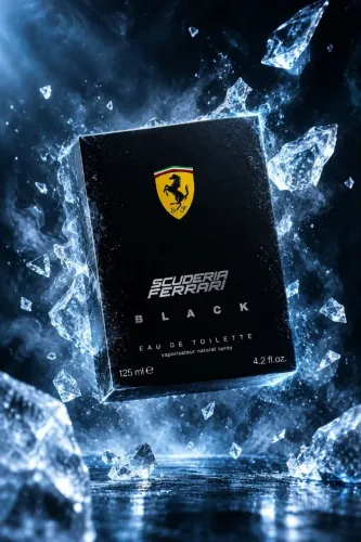FERRARI BLACK POUCAS UNIDADES 