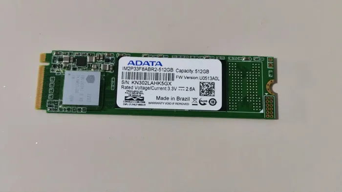 Nvme 512GB Adata Gen 3
