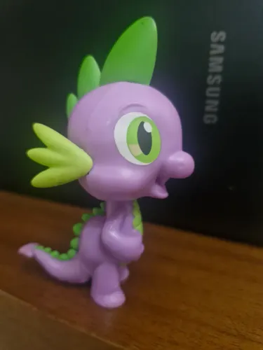 Miniatura Action Figure rara - My Little Pony Spike Hasbro - original aprox 10cm - raridad