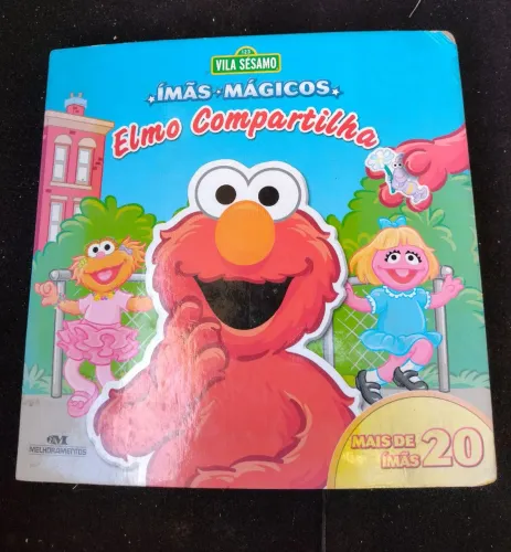 Livro de imãs vila sésamo