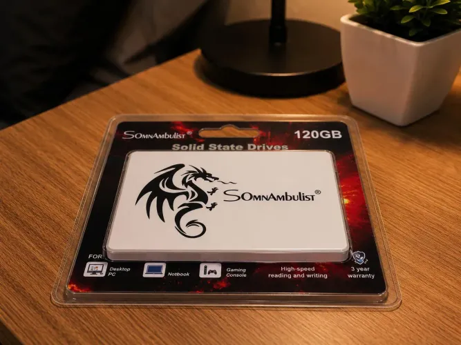 SSD 120GB lacrado