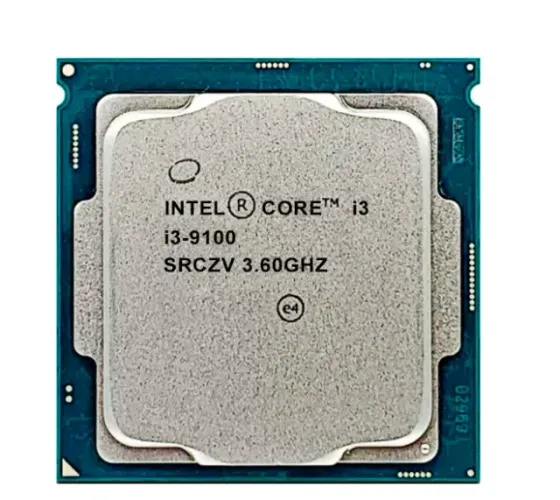 Processador i3 9100 intel 100% funcionando Video Integrado.