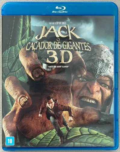 BLU-RAY + BLU-RAY 3D JACK O CAÇADOR DE GIGANTES (ORIGINAL)