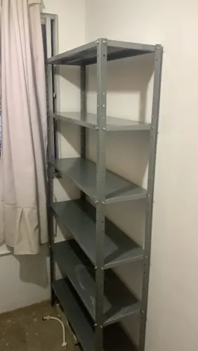 Estante de Aço Multiuso 6 Prateleiras - Excelente Estado - R$ 250