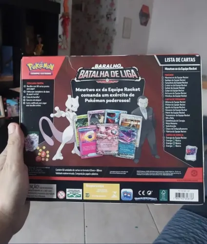 Dois Decks pokemon MewTwo e Charizard