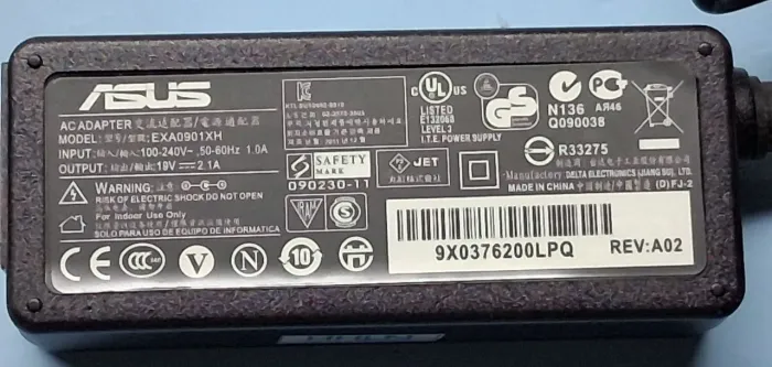 Fonte Notebook ASUS EXA0901XH 19V