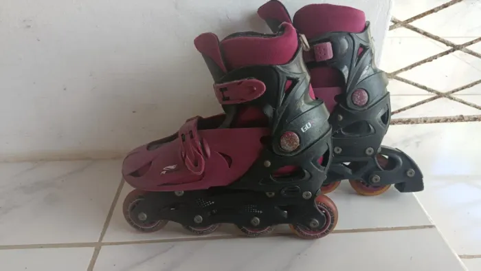 Patins Roller profissional Ajustavel pra qualquer pé