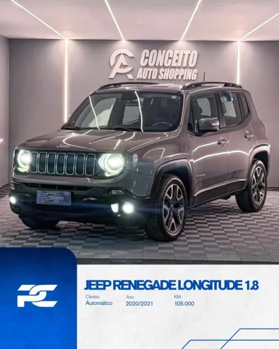 Jeep Renegade Longitude 1.8 4X2 Flex 16V Aut. 2021
