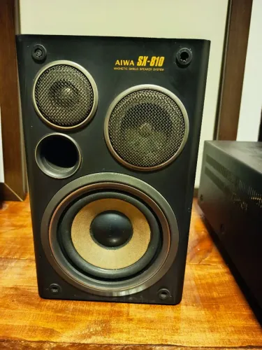 Caixas AIWA SX810 - 3 vias - Vintage - toca do muito (SONY/JBL)