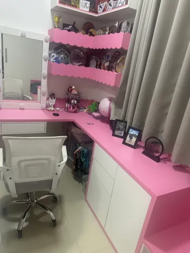 Modulado MDF quarto menina 