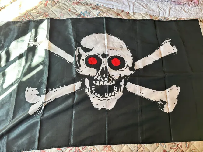 Bandeira Pirata grande