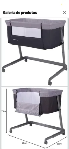 Berço acopla cama