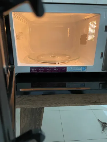Microondas Eletrolux inox 27 litros