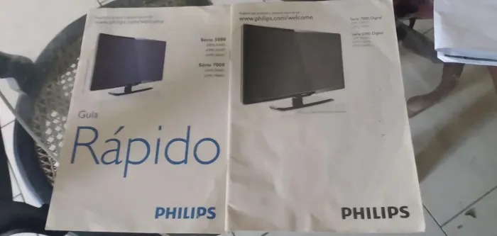 Tv Philips 47 com defeito