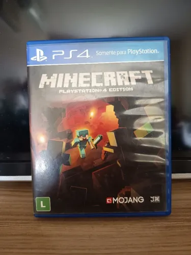 Minecraft ps4 mídia fisica
