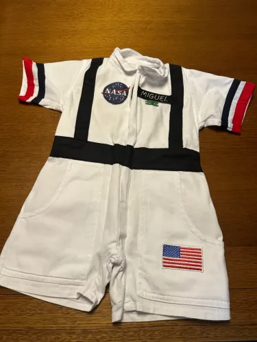 Roupa bebê astronauta 1 ano 