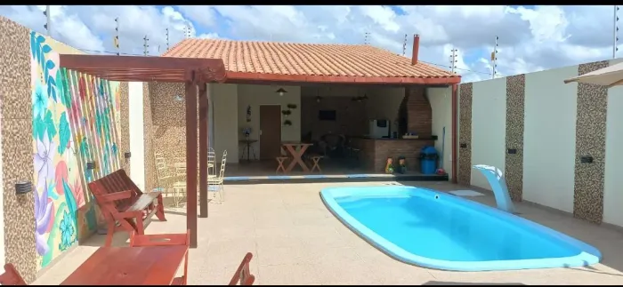 Área de lazer completa.