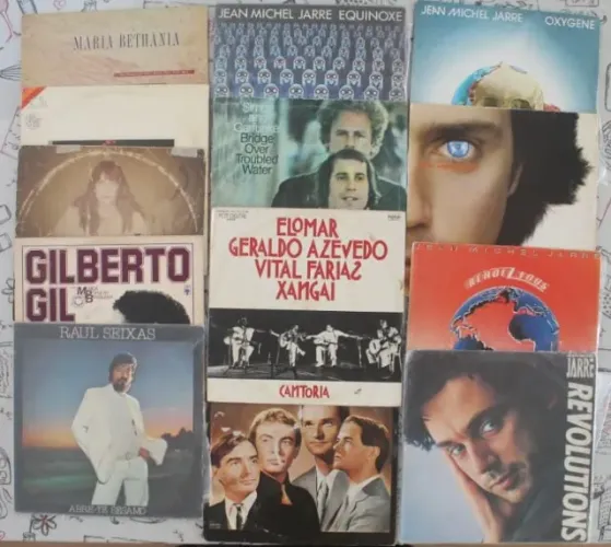 Lote do desapego. Vende-se lote completo de LPs MPB / Rock / Eletrônica / ACEITO OFERTAS