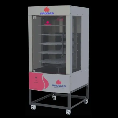 Máquina de assar giratória da progas