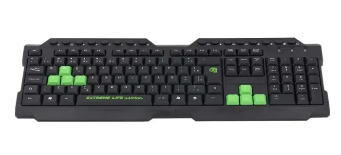 Teclado Gamer Dragon War 10 Teclas Multimídia Tgdw Elg
