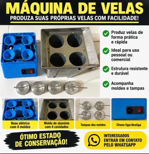 Máquina velas de 7 dias 