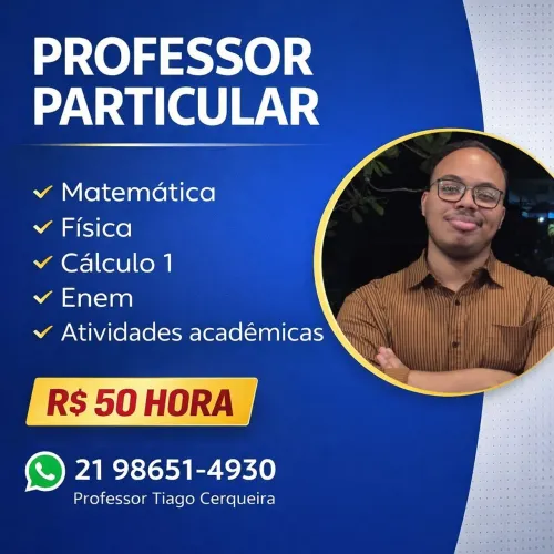 Professor Matemática e Física - Explicador