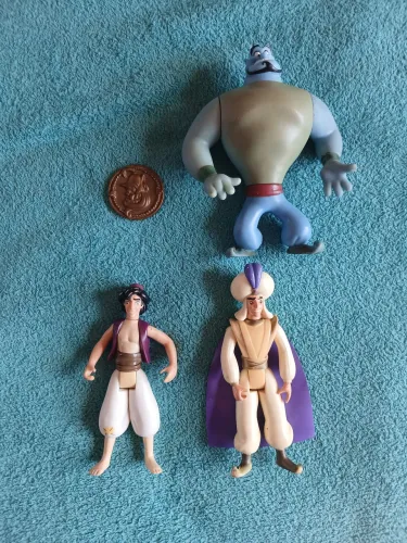 Brinquedos Bonecos do Aladdin - Anos 90