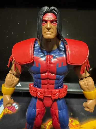 Marvel Legends Warpath (Apache) Vermelho