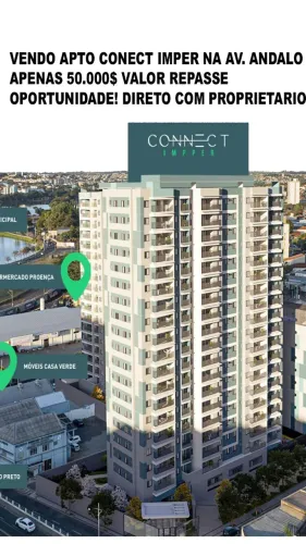 OPORTUNIDADE Apartamento Conect Impper Av. Andaló Direto Proprietario Apenas