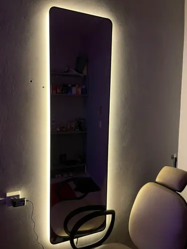 Espelho com led 