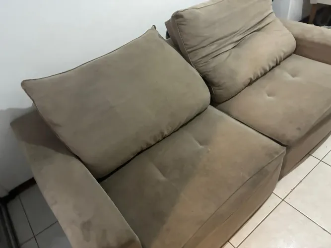 Vendo sofá 3 lugares retrátil e inclinável 