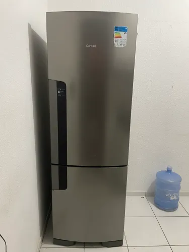 Geladeira Cônsul inverter 397L Inox