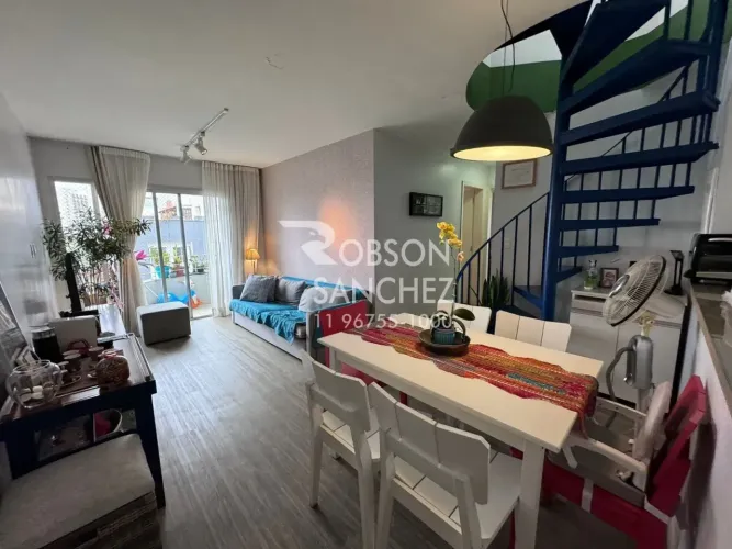 Cobertura a venda no Jardim Marajoara com 2 dorms, 2 wc, 2 vagas, 138m², terraço com churr