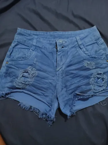 Shorts Jeans Azul