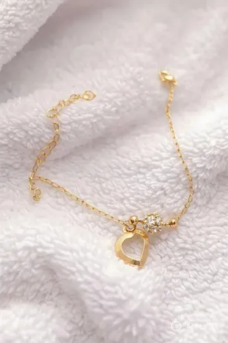 Pulseira semijóias em ouro 18k