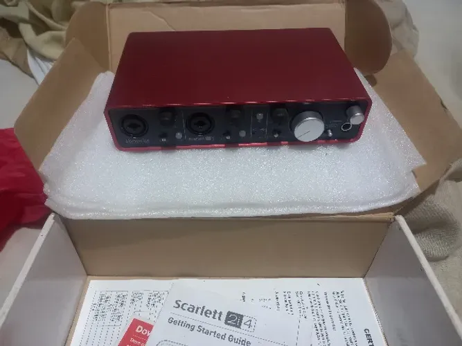 interface de audio pra tirar peça, não funciona