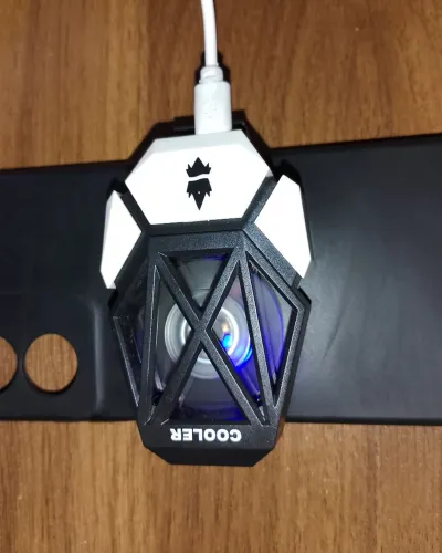 Cooler para celular+Tripé