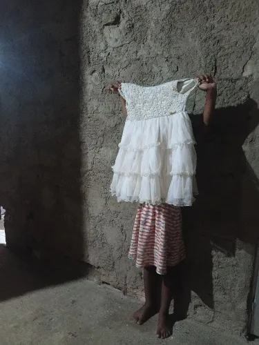 Vestido semi novo 5 anos