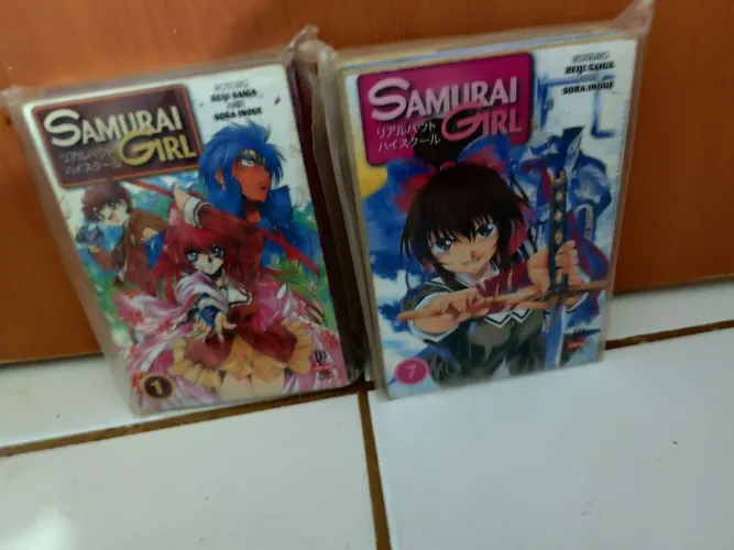 Samurai Girl 1 ao 12 - Mangá Coleção Completa