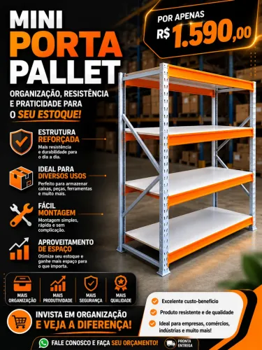 Mini porta pallets
