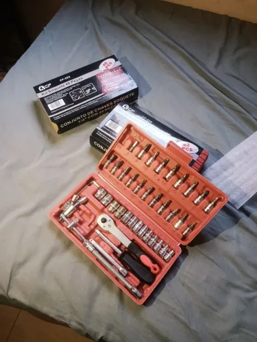 KIT FERRAMENTAS 46 PEÇAS