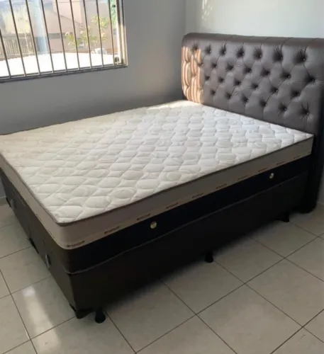 Cama box super king molas ensacadas 10x sem juros 