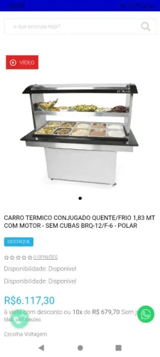 Buffet self service 